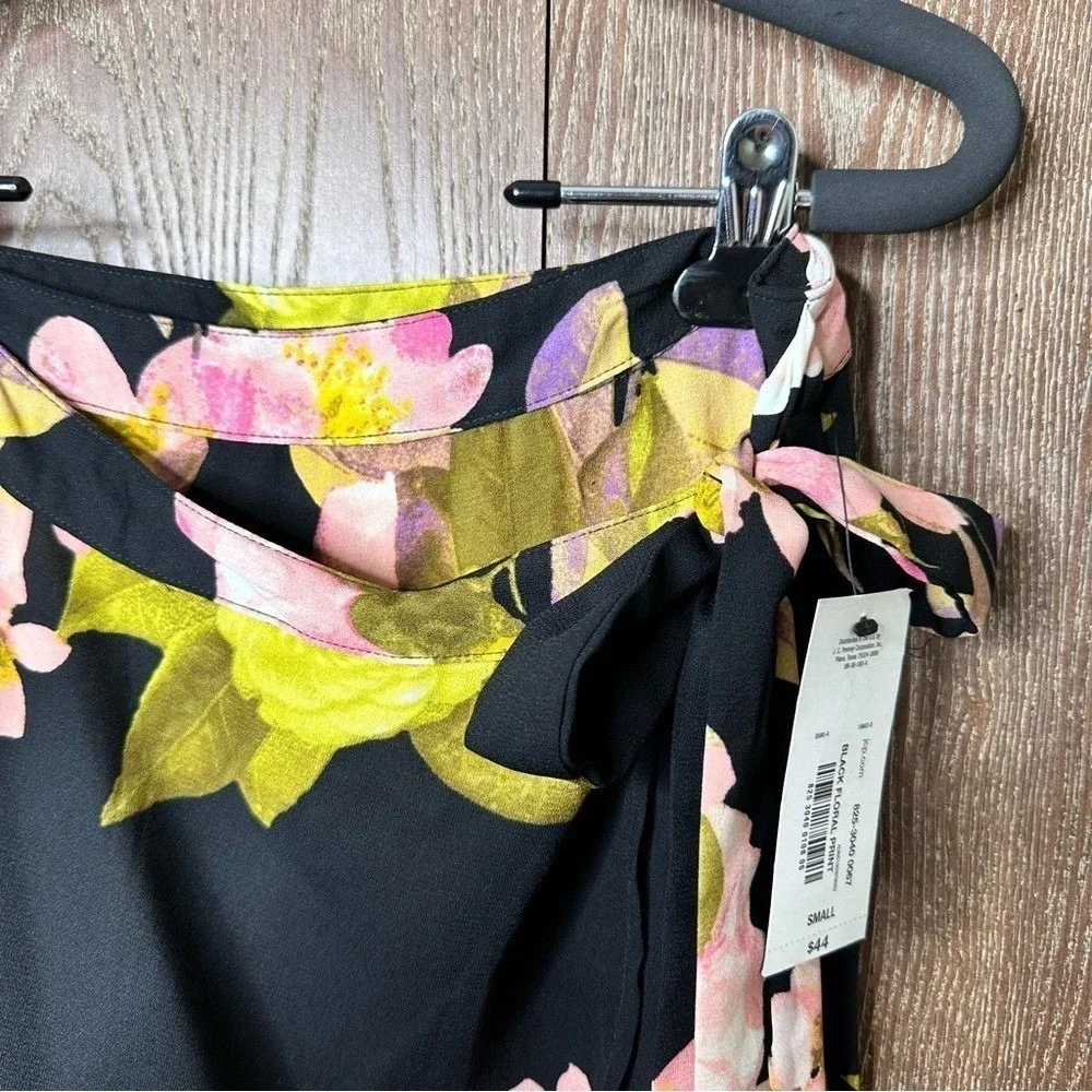 NWT Bohemian Wrap Midi Skirt Womens Small Whimsigoth Fairy Cottagecore Dark Goth - Picture 4 of 9